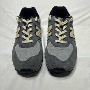 New Balance 574 Men’s Casual Sneakers‎ Magnet Gray Sandstone Sz 7